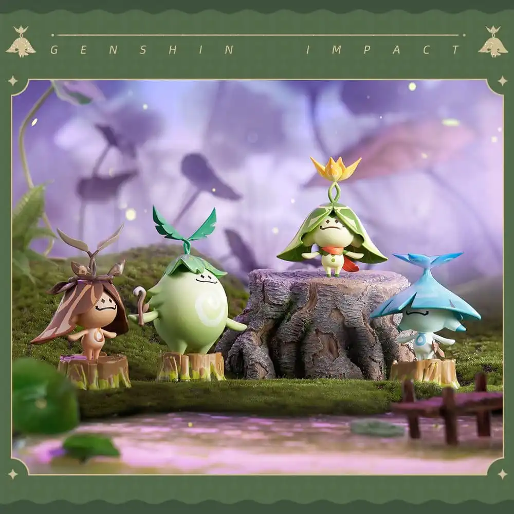 Genshin Impact Blind Box Mini Figures Aranara Series - 1 Unidade